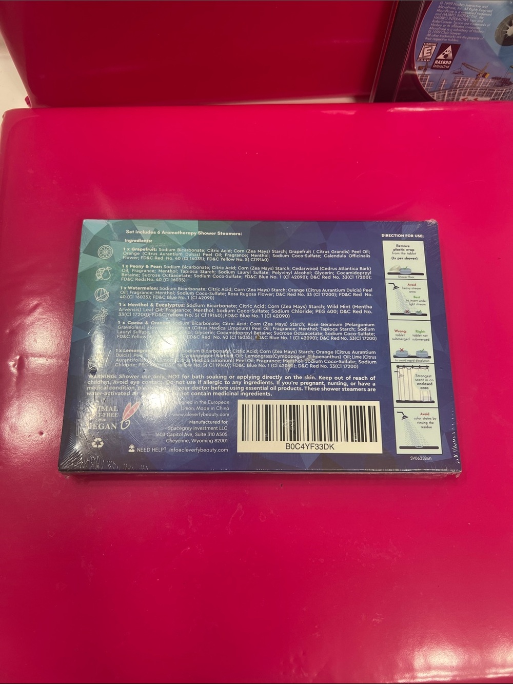 Shower Steamers Aromatherapy Bath Bombs - Blue - Picture 2 of 2